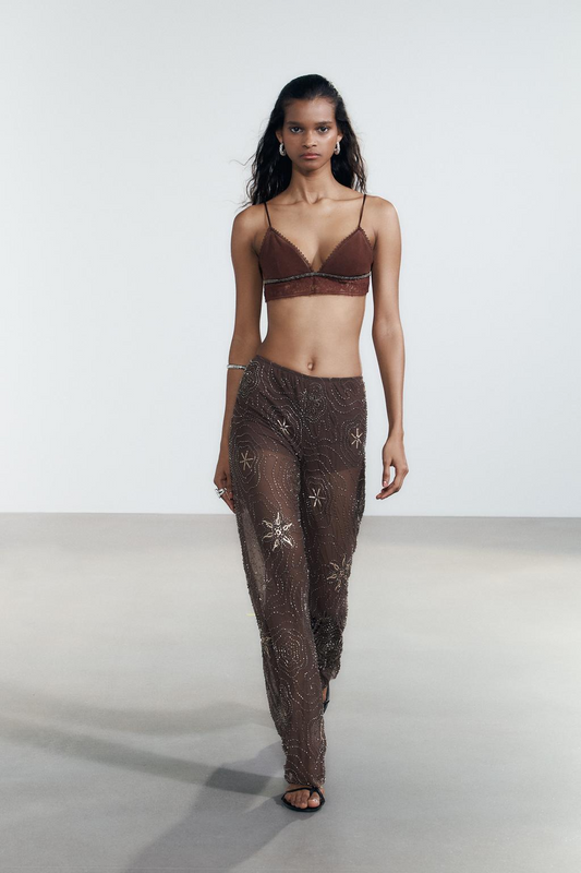 Devora™ | Pailletten-Festivalhose