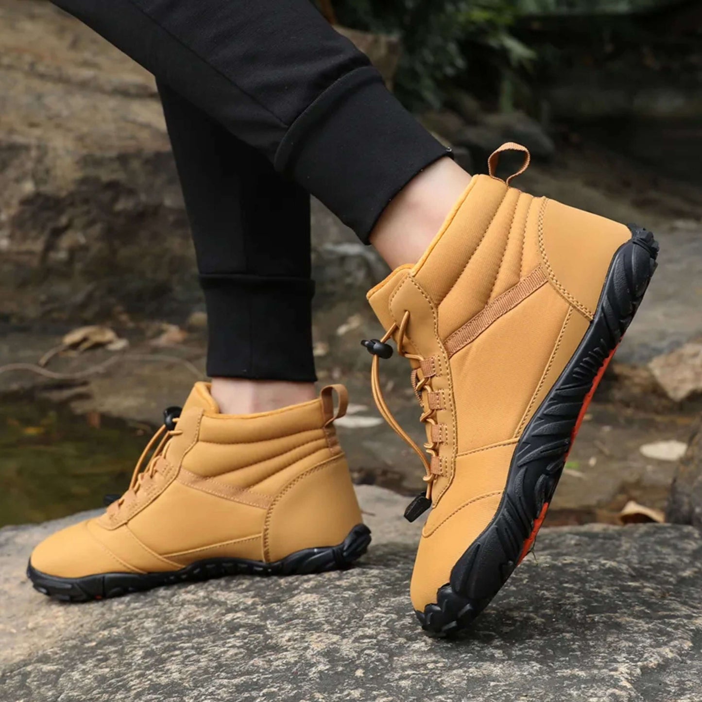 WW | Herren Winterschuhe Barfußdesign Wasserfest & Warm