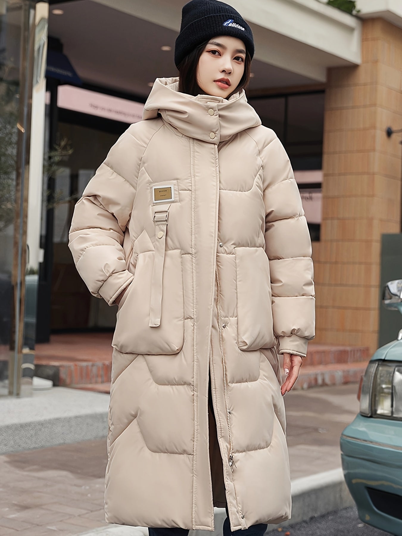 WW | Warm Fleece Parka Winter Jacket with Hood for Women - Perfect for Winter Activities