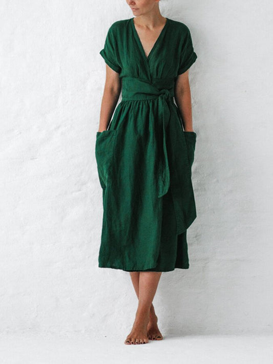 WW | Flowing Linen Dress