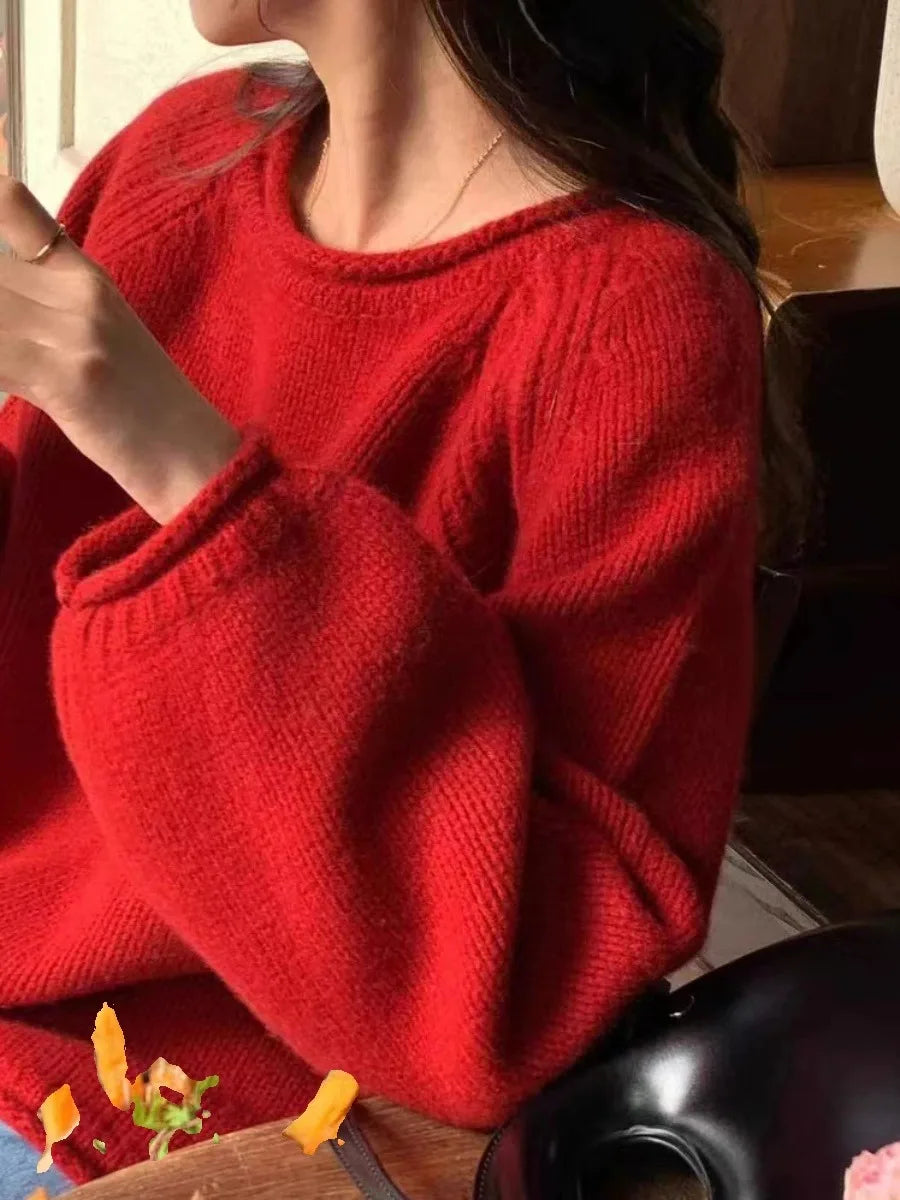 WW | Cozy oversized knit sweater for casual comfort