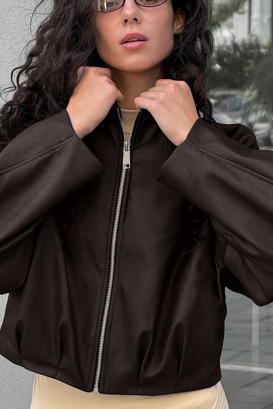 WW | Wildleder Moto Stil Jacke