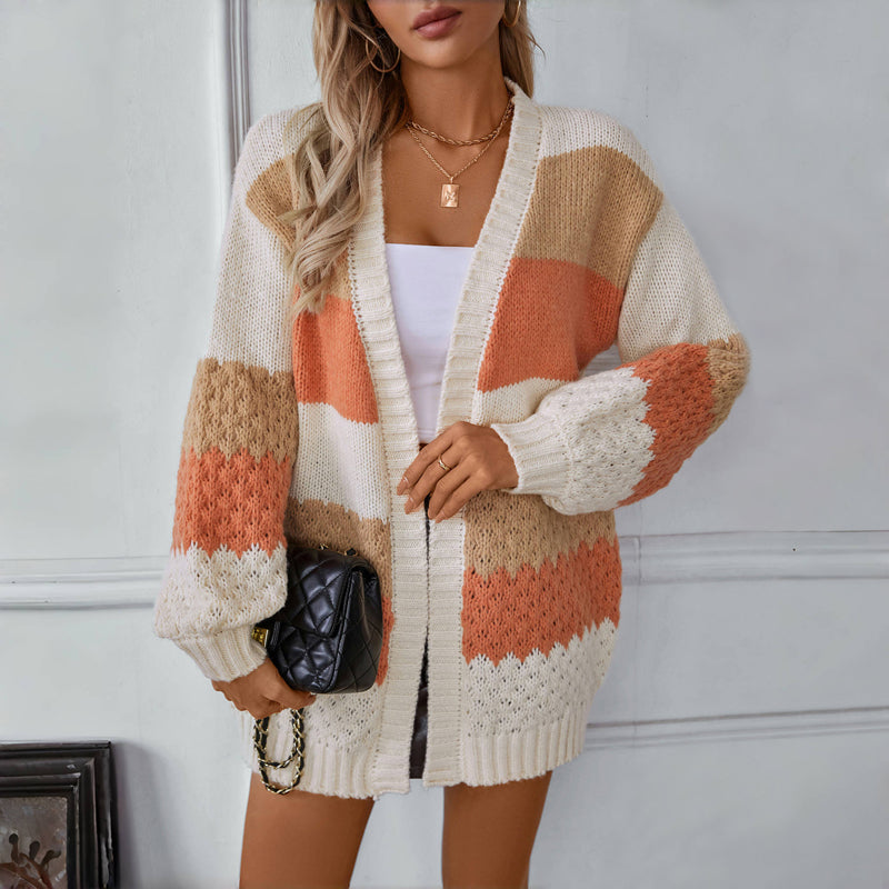 WW | Elegante Strickjacke Für Damen Mit Feinem Muster