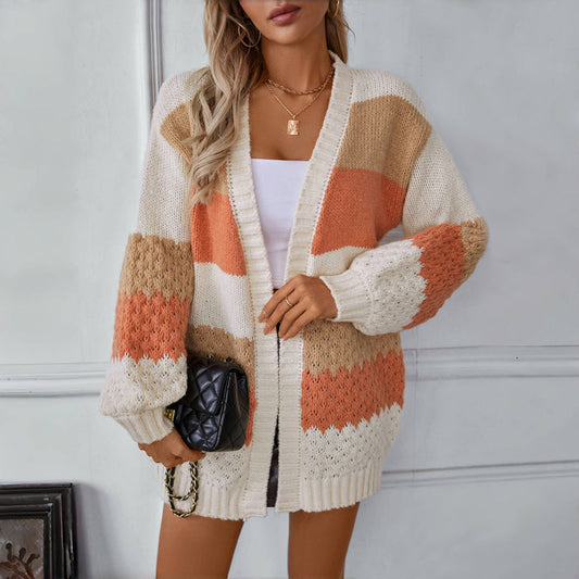 WW | Elegante Strickjacke Für Damen Mit Feinem Muster