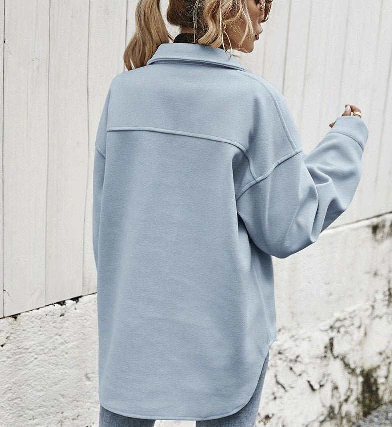WW | Shirt-Jacke - Weiches gebürstetes Material - Lässiges Lage-Stück