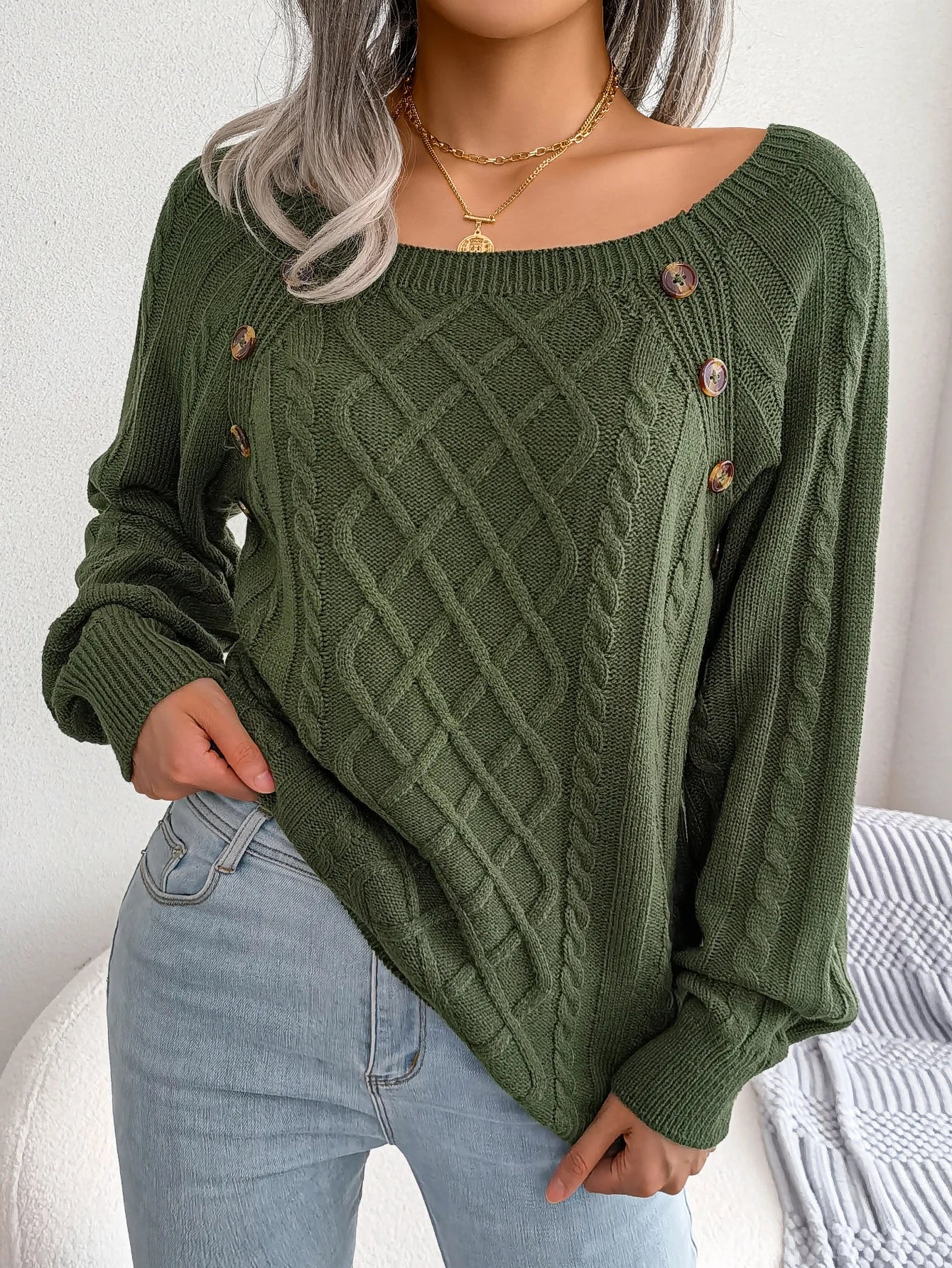 WW | Diamant Strickpullover