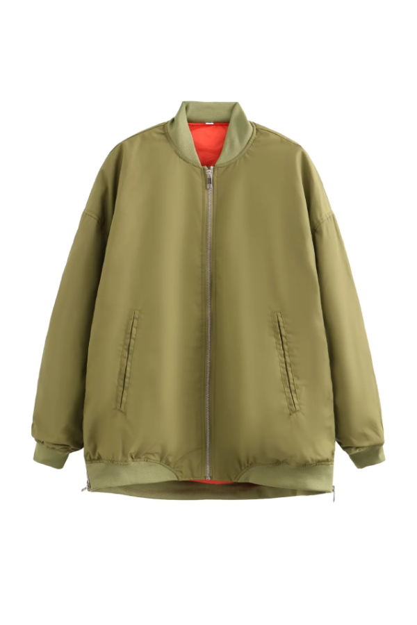 WW | Bomber Loose Biker Jacket
