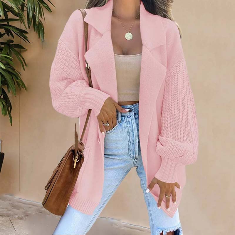 WW | Freizeitstrickjacke mit Lässigem Schnitt