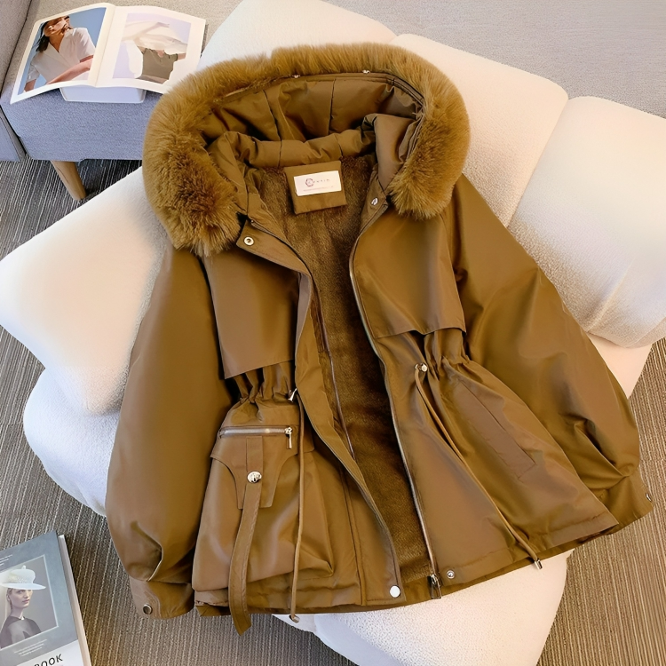 WW | Warm Winter Parka with Vegan Fur for Women - Perfect for Outdoor Activities