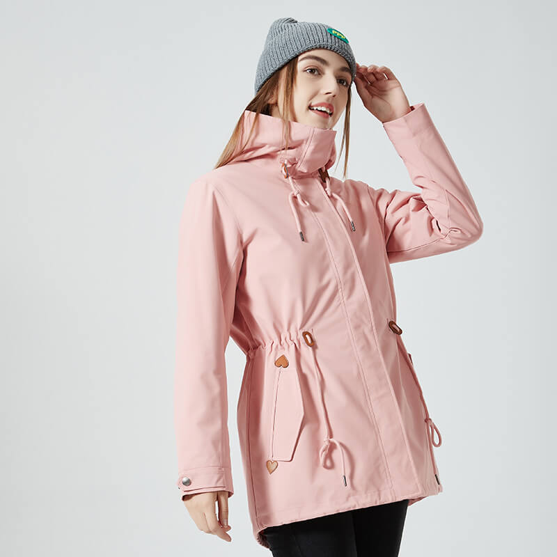 WW | Hooded Rain Jacket - Adjustable Fit - Lightweight Design - Outdoor Essential