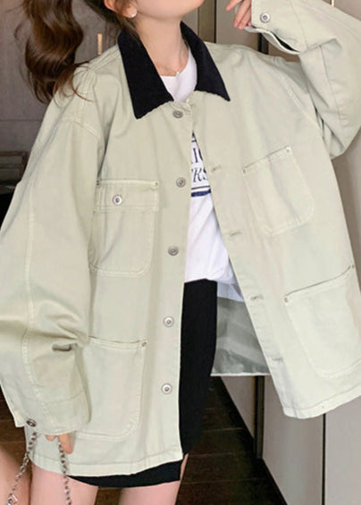 WW | Ease - Übergröße Button-Up Utility-Jacke