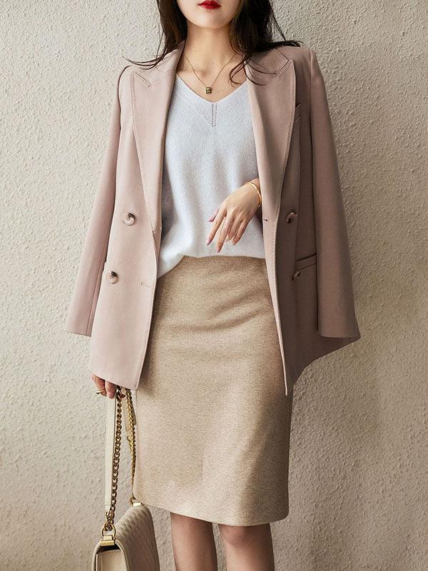 WW | Luxury soft cashmere V-neck sweater for women