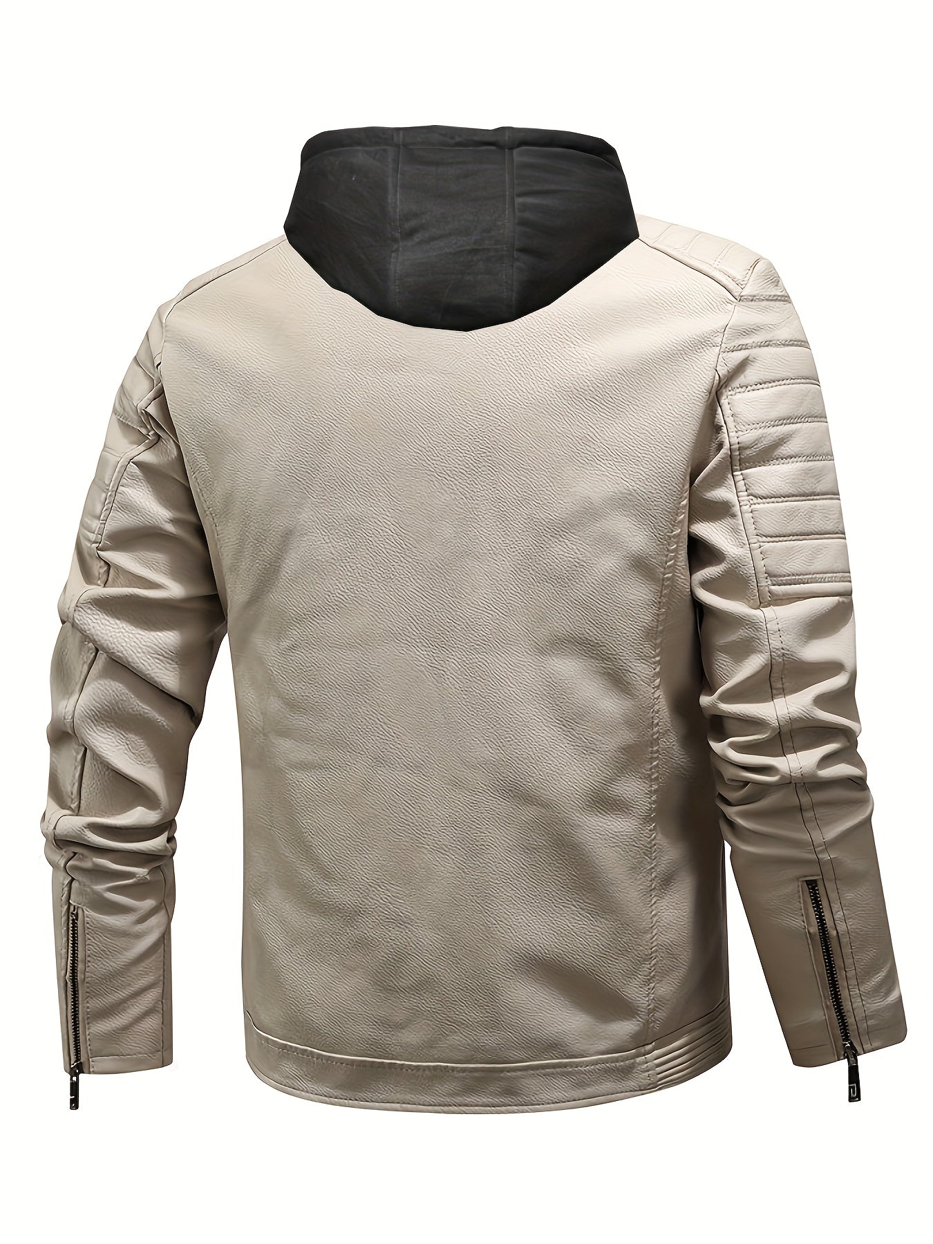 WW | Modische Winddichte Lederjacke