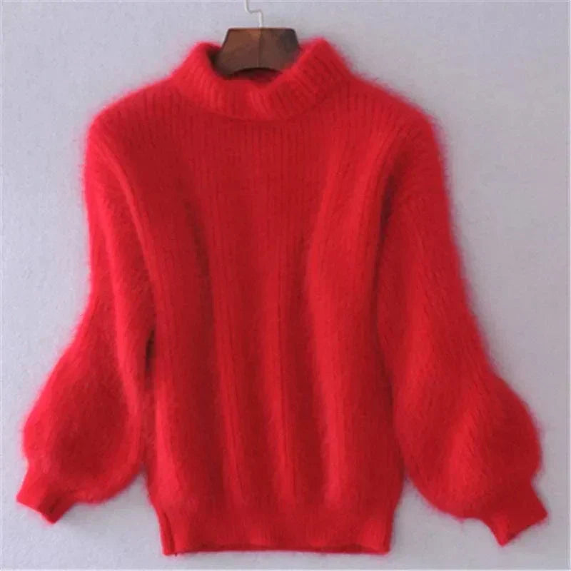 WW | Eleganter und lässiger Strickpullover mit weitem Schnitt