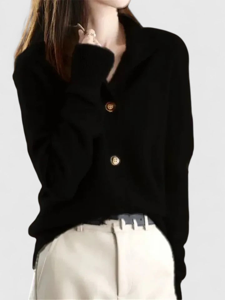 WW | Classic cardigan with button placket