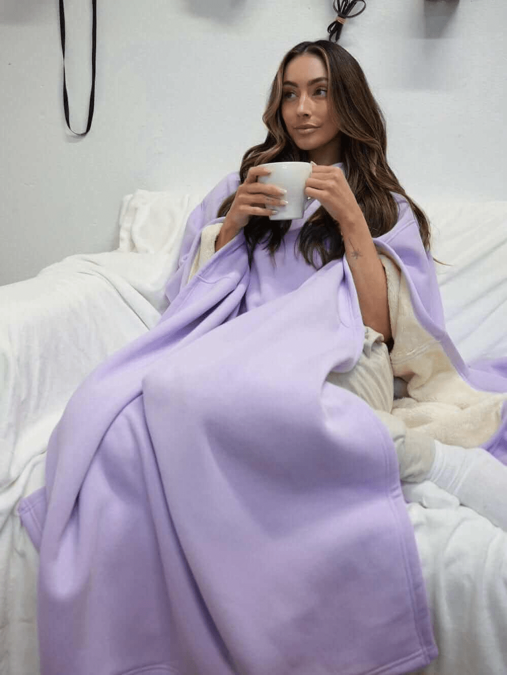 WW | Übergröße Wärme & Kuschelige Decken Kapuzenpulli Für Jeden Tag