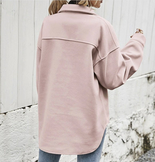 WW | Shirt-Jacke - Weiches gebürstetes Material - Lässiges Lage-Stück
