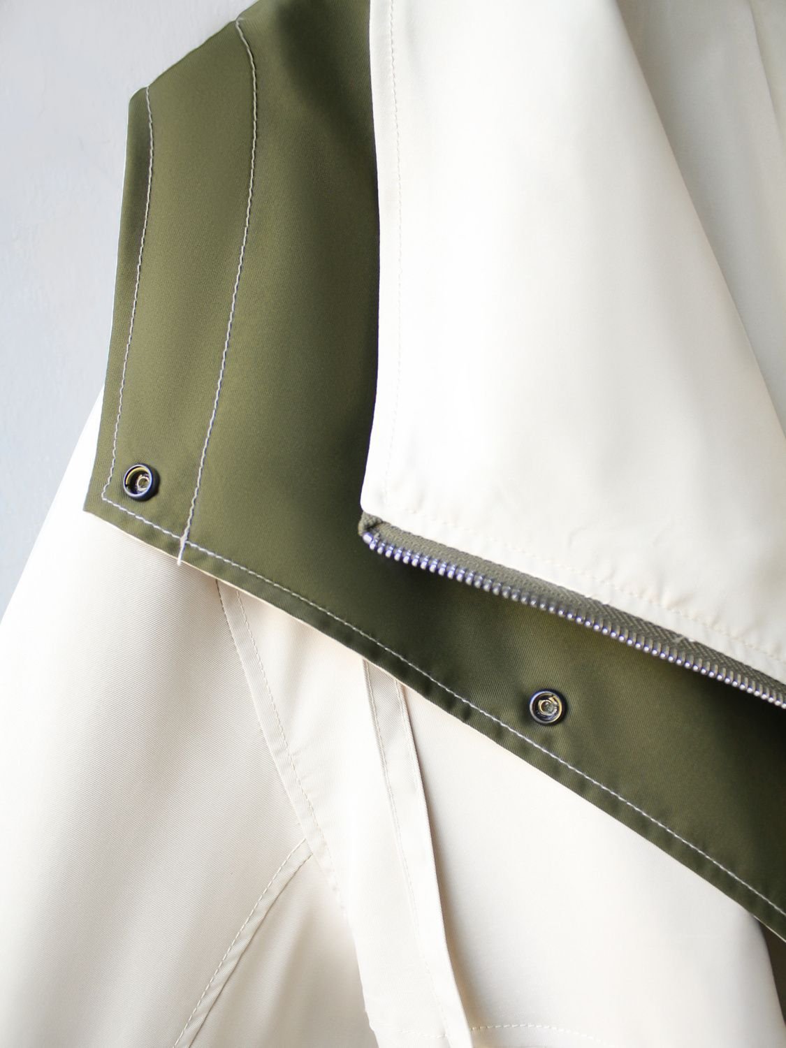 WW | Tone Kontrastjacke - Leichter Stoff - Lässige Passform - Moderner Freizeitstil
