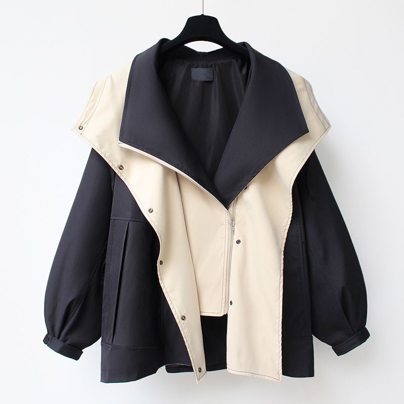 WW | Tone Kontrastjacke - Leichter Stoff - Lässige Passform - Moderner Freizeitstil