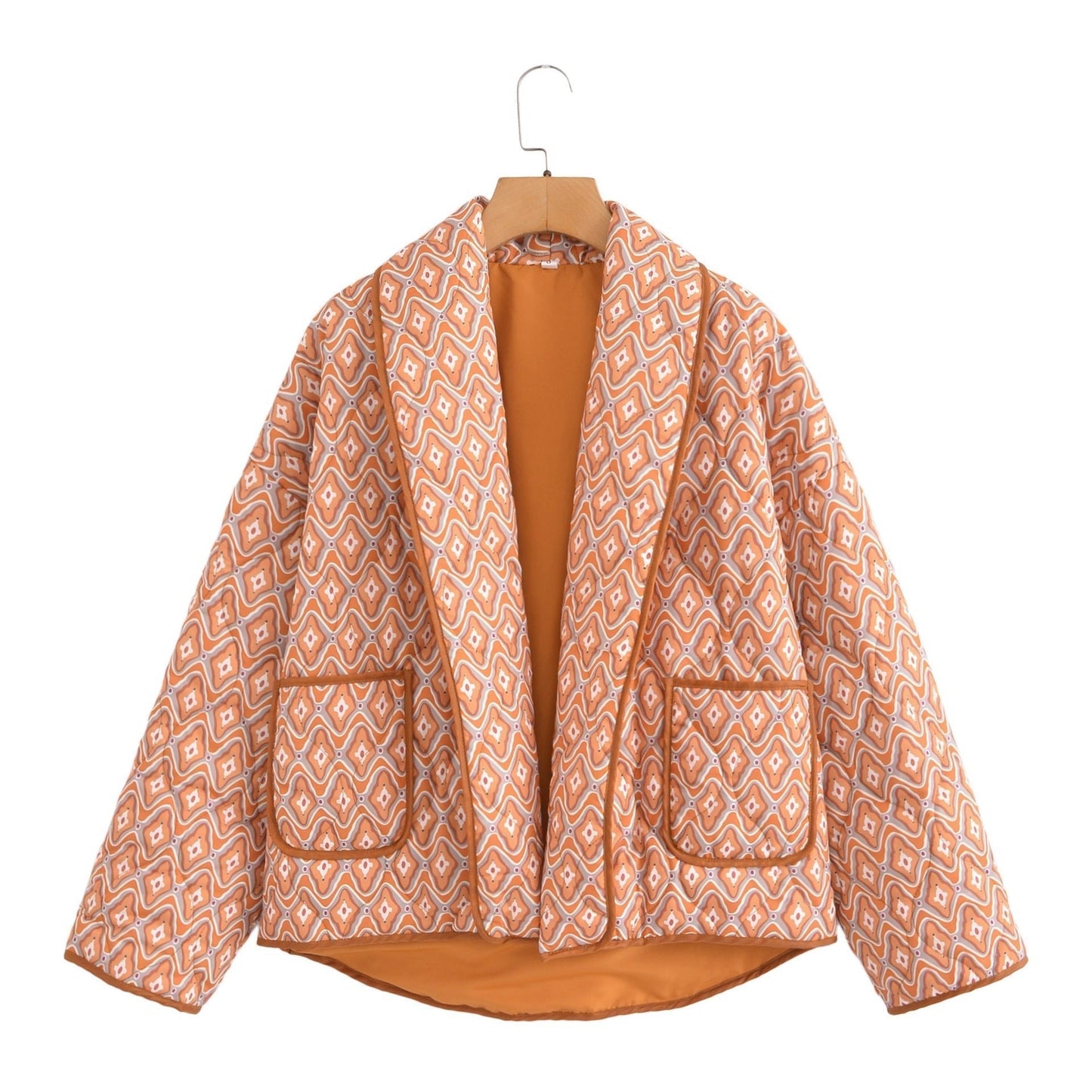 WW | Steppjacke - Leichter Boho-Stil - Lockere Passform - Vielseitige Schicht