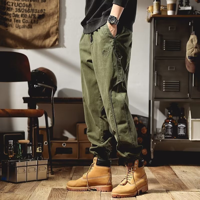 WW | Stilvolle lockere Canvas-Hosen