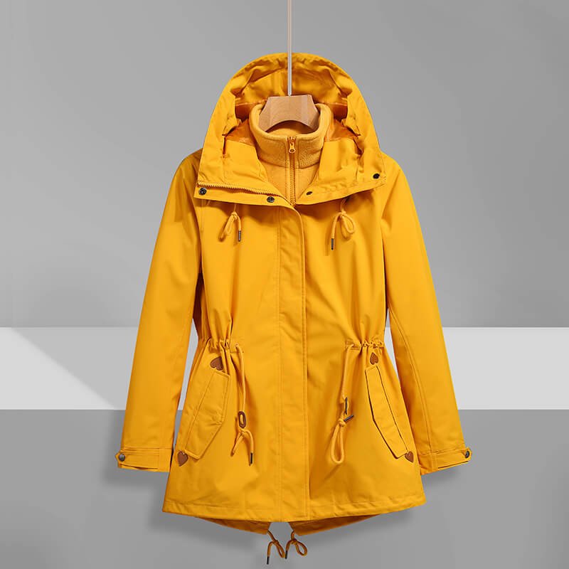 WW | Hooded Rain Jacket - Adjustable Fit - Lightweight Design - Outdoor Essential