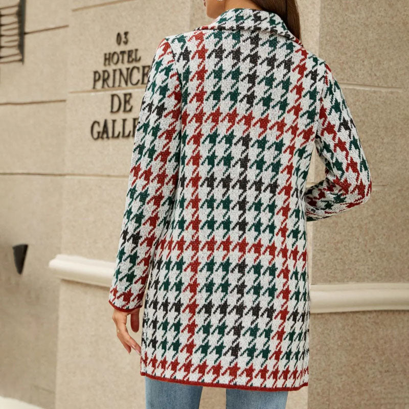 WW | Geometric Knit Coat