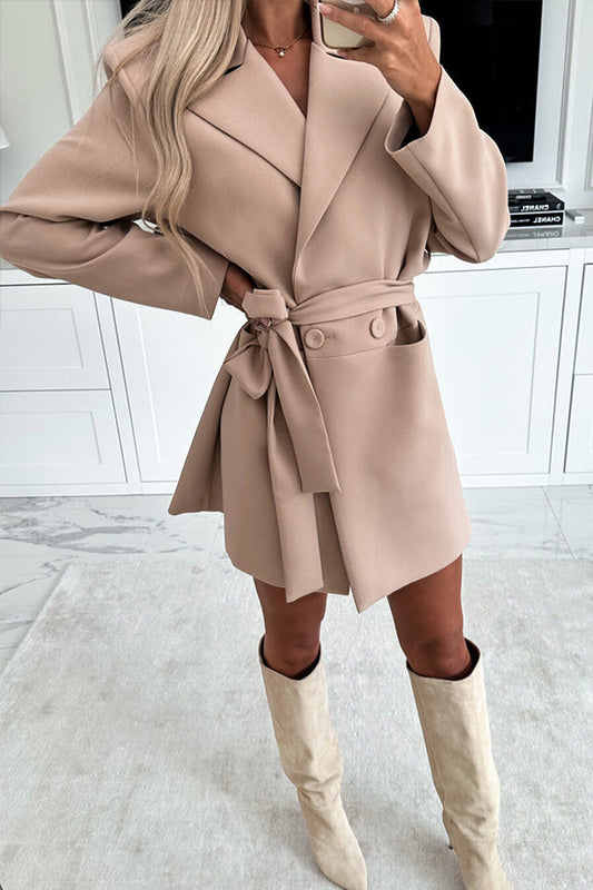 WW | LANGE BEIGE JACKE