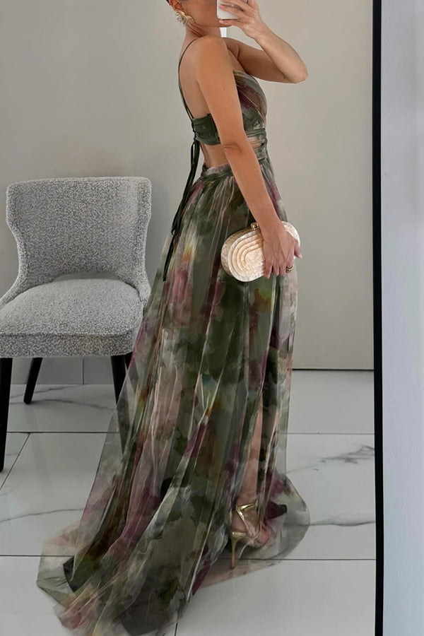 Giselle – Maxikleid mit Blumenmuster
