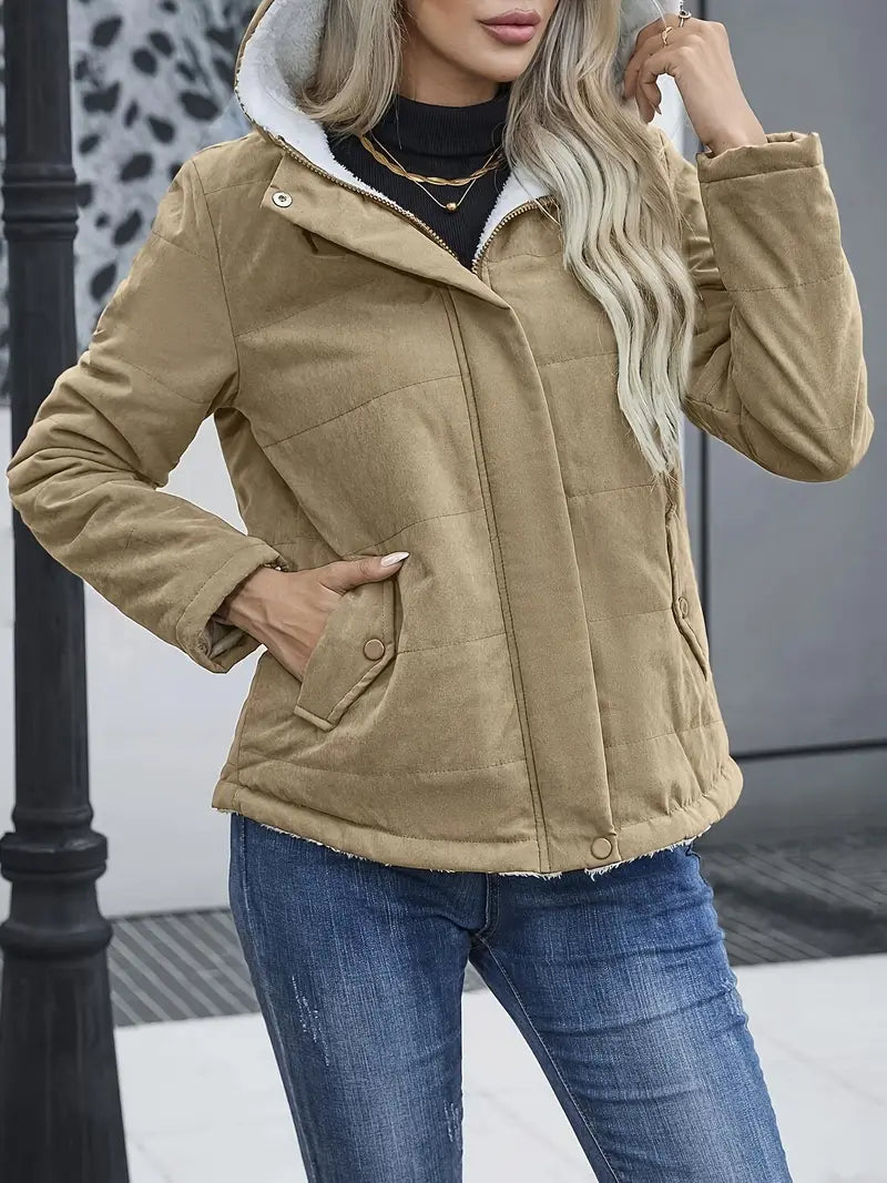 WW | Front Zip Puffer Jacket