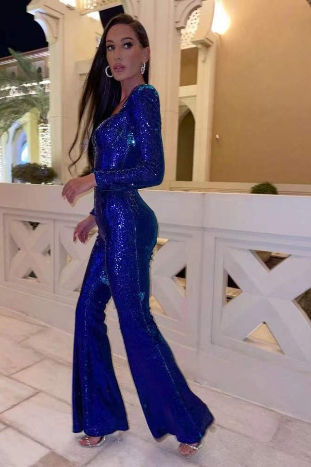 WOLF Marissa Sequin Jumpsuit
