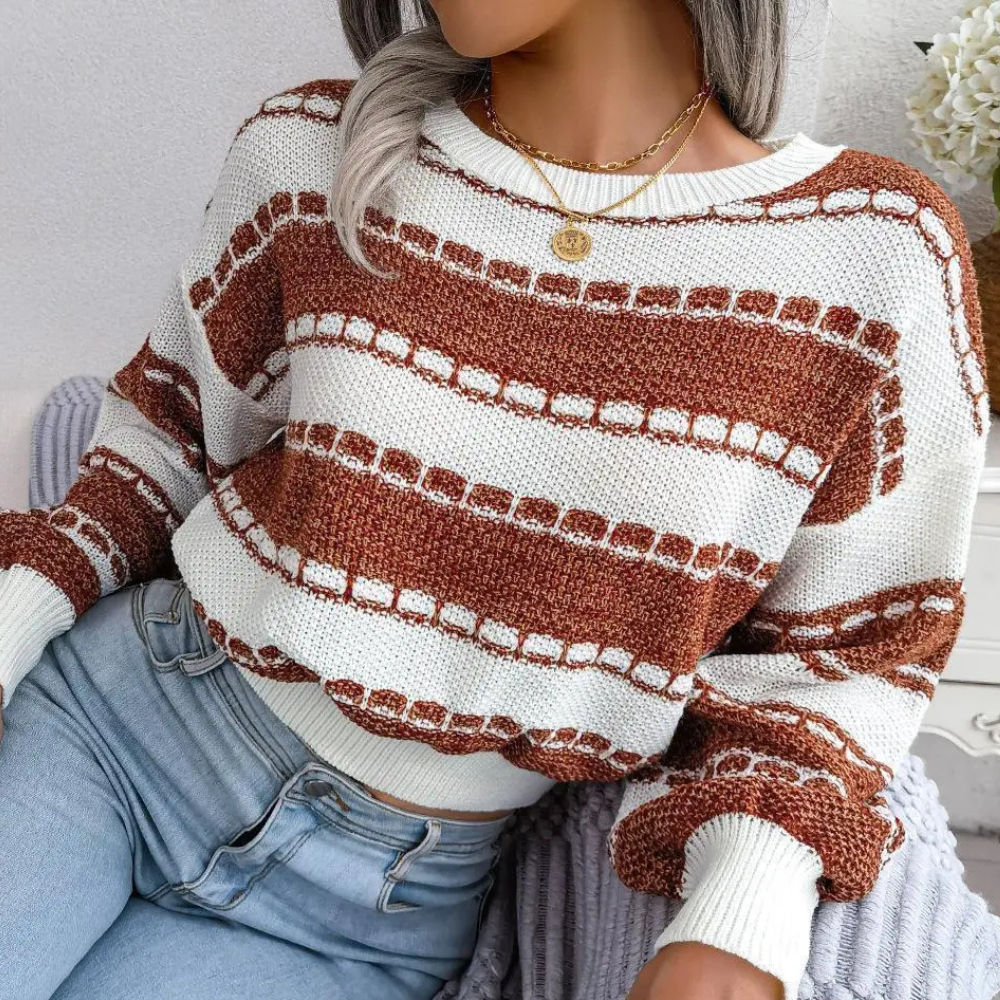 WW | Bequemer Pullover Für Damen Mit Weichem Stoff