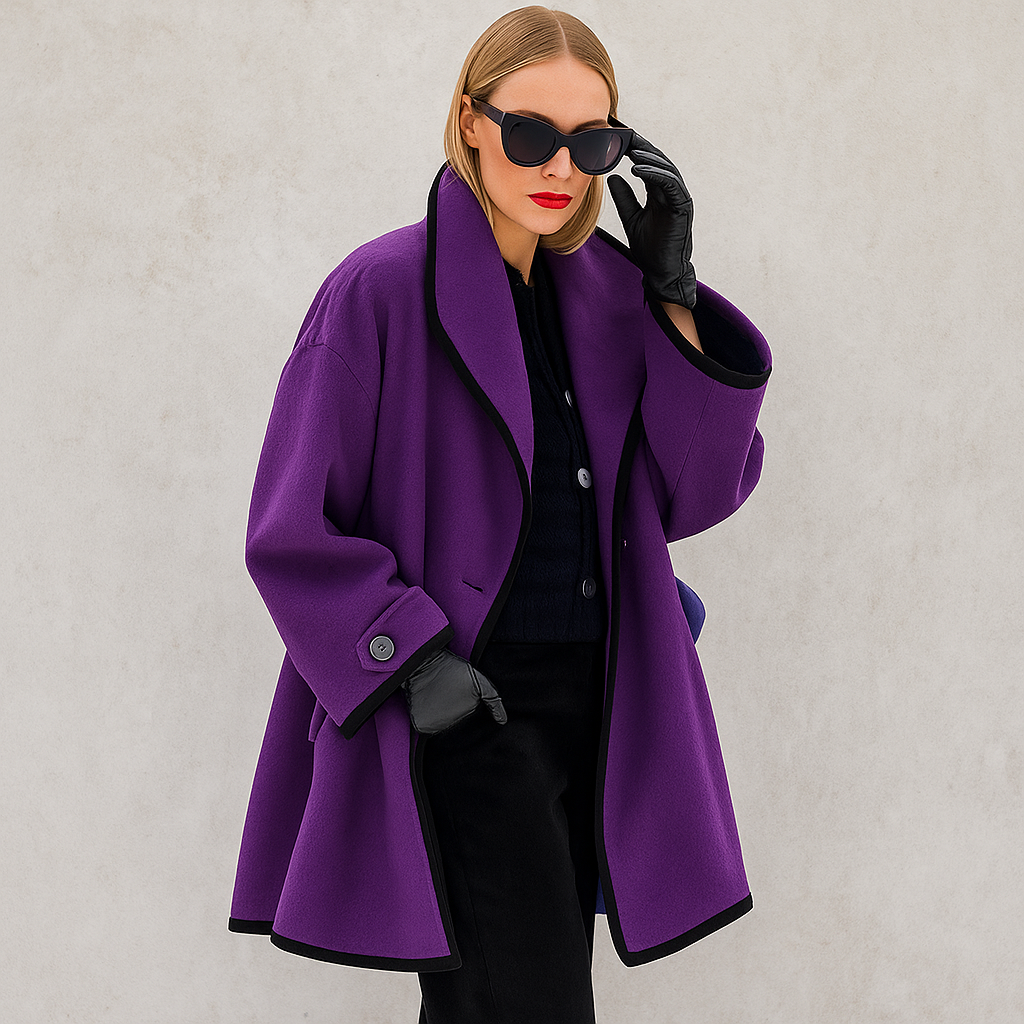 WW | Damen Oversized Trenchcoat - Weiter Schnitt