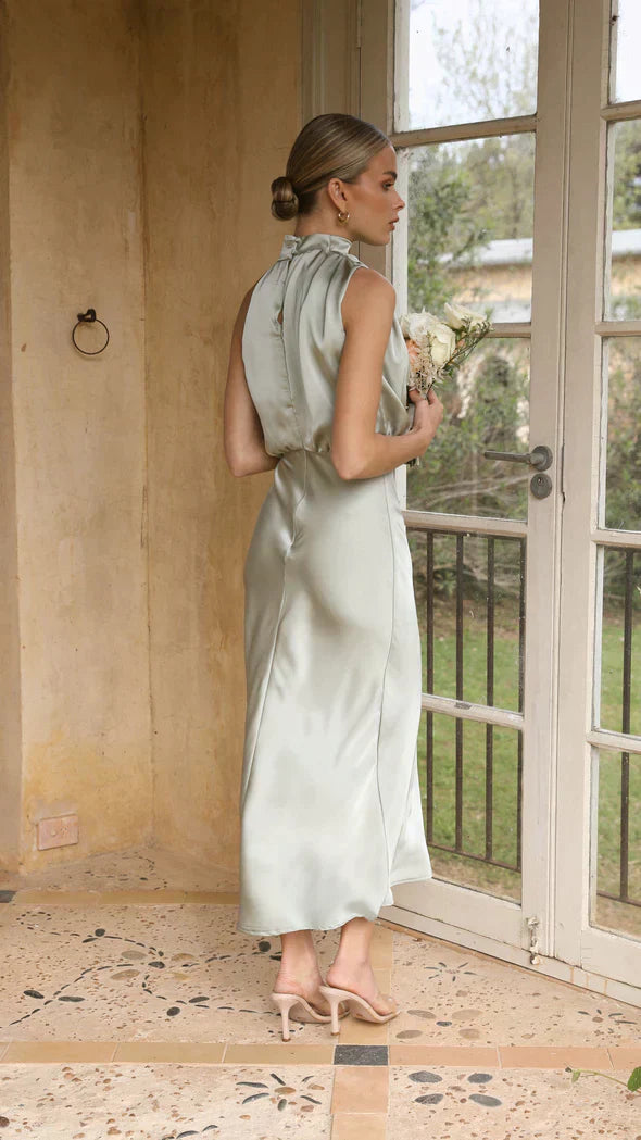 WW | Glänzendes Maxikleid