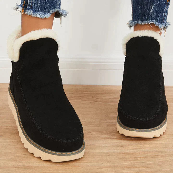 WW | Warm and Cozy in Winter Faux Fur Boots!