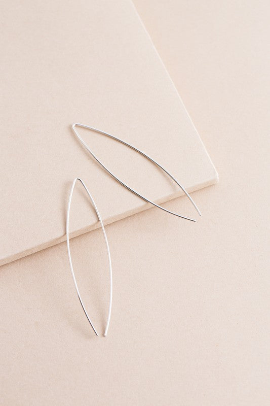WW | Arc Threader Earrings