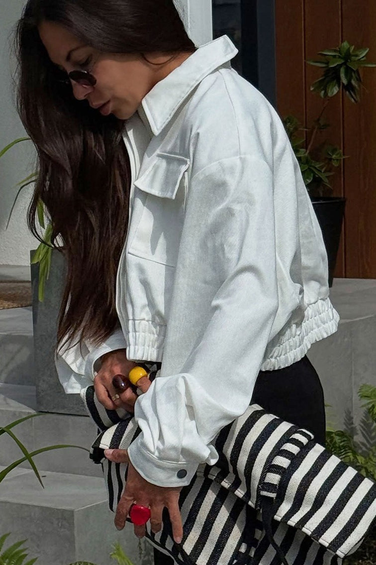 WW | Kragenkurze Jacke