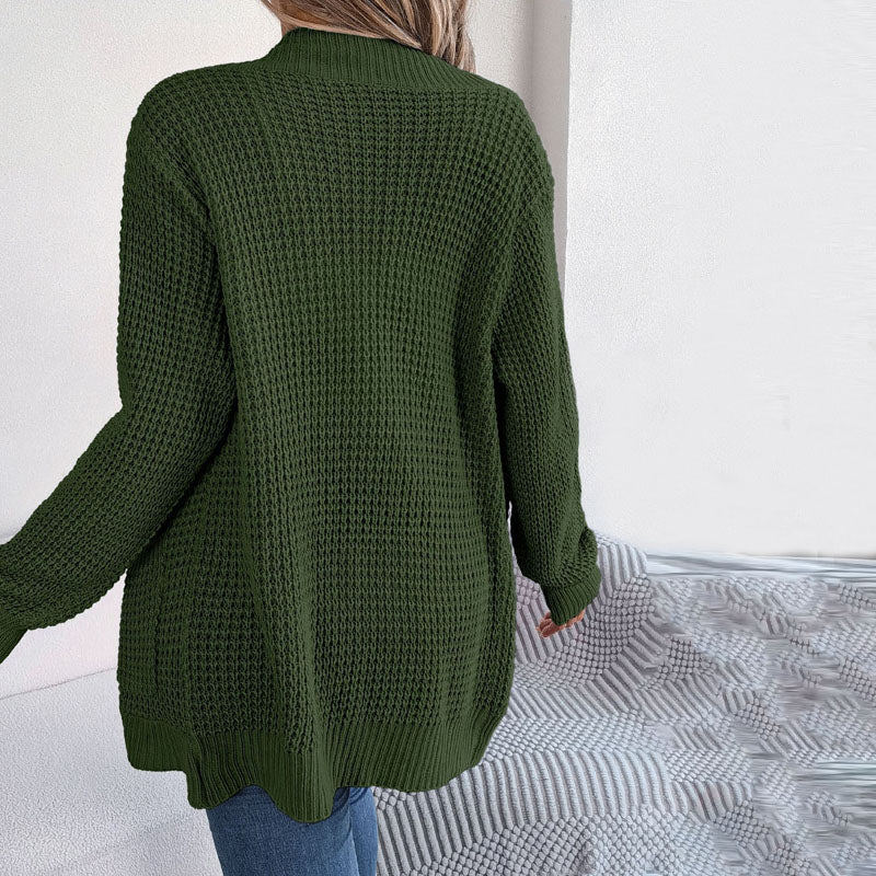 WW | Fashionable knit cardigan with pattern