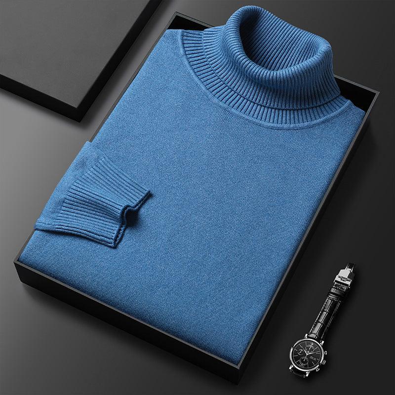 WW | Warm turtleneck sweater made from high-quality wool