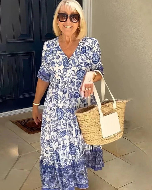 Thessaly™ | Midi Dress for Relaxing Days