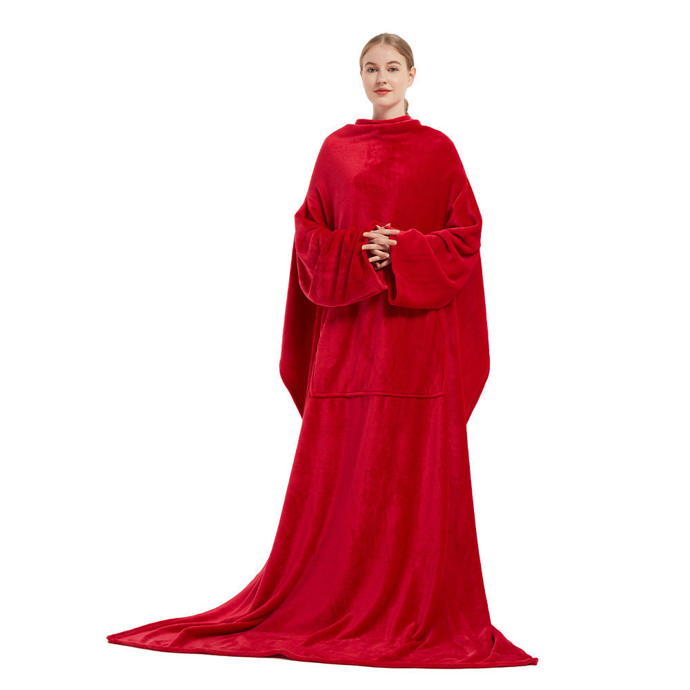 WW | Wearable Fleece Blanket with Pocket