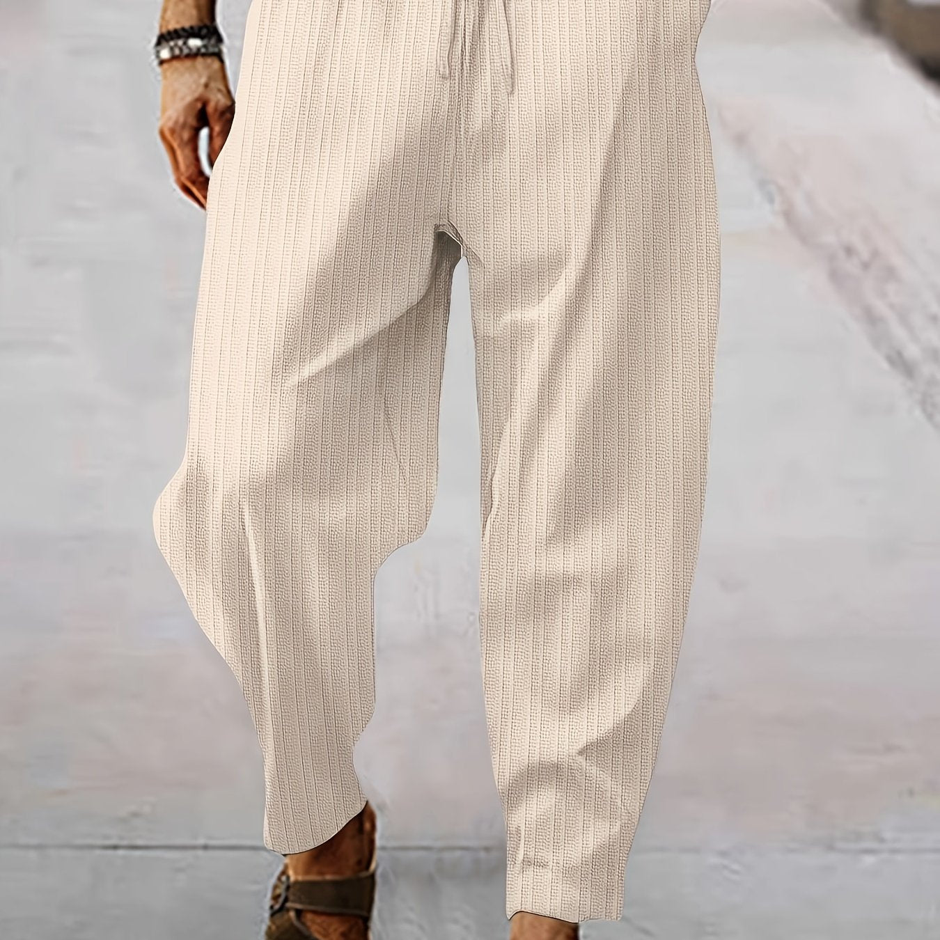 WW | Striped Men's Casual Summer Pants