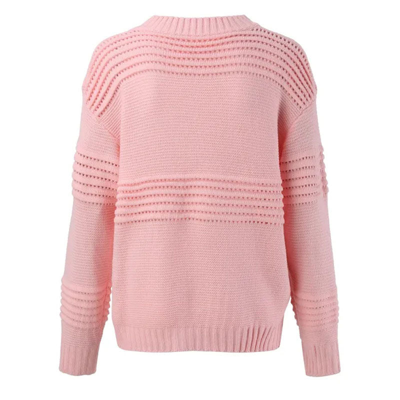WW | Modischer Hochstrickpullover für Winter