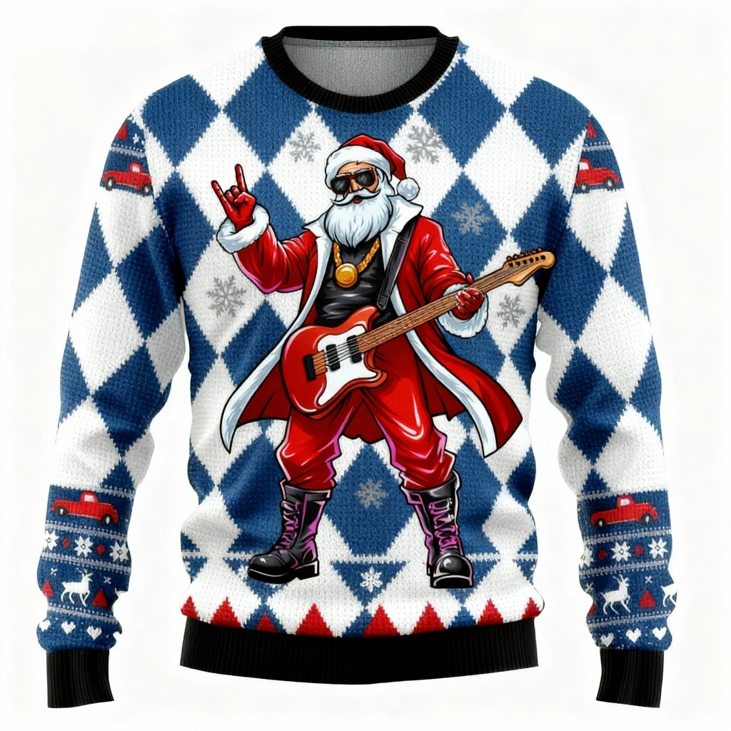 WW | Hässlicher Weihnachts-Pullover Party [2025] | Rock Santa Edition
