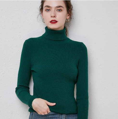 WW | Premium-Wollrollkragenpullover für Frauen