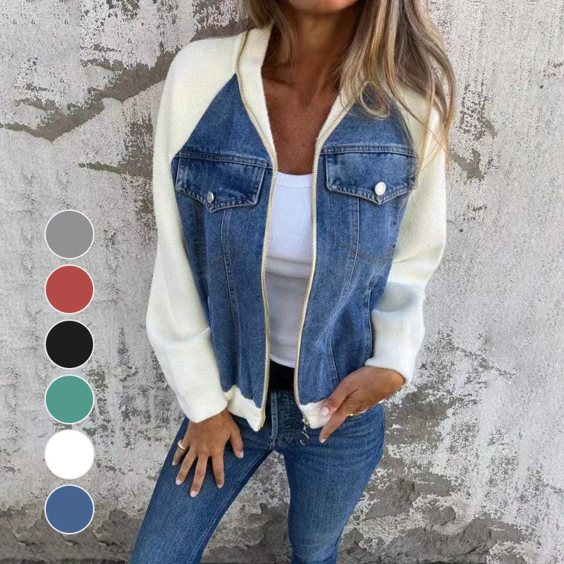 WW | Classic casual women's denim jacket