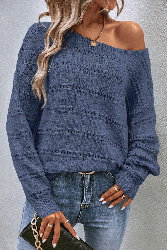WW | Strickpullover Mit Aufwendigen Details Für Frauen