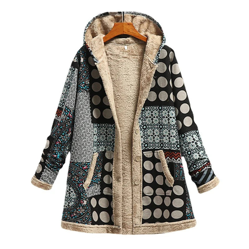 WW | Vintage-Jacke mit Kapuze