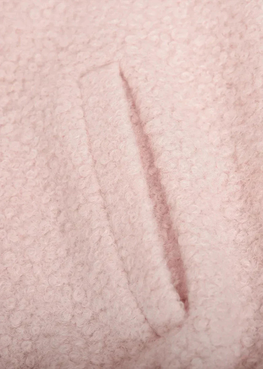 WW | Rosa Drop Shoulder Stehkragenjacke