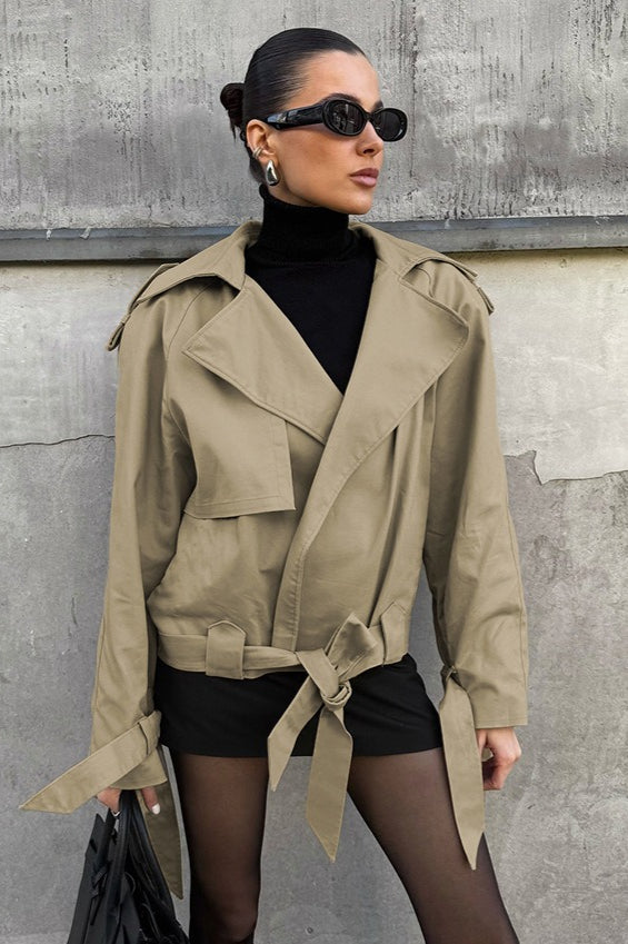 WW | Khaki Belted Trench Coat